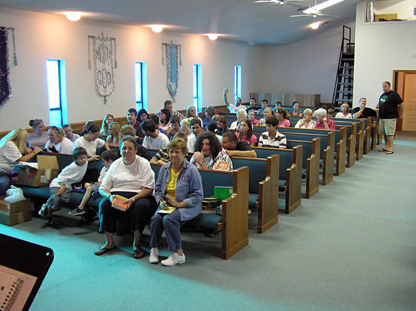 The Church Begins To Fill 2